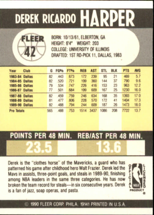 1990-91 Fleer Basketball Card Pick - Picture 81 of 393