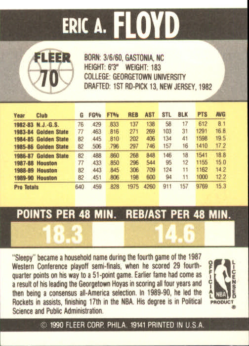 1990-91 Fleer Basketball Card Pick - Picture 137 of 393