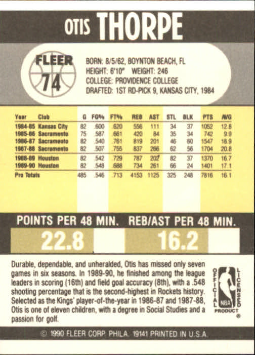 1990-91 Fleer Basketball Card Pick - Picture 145 of 393