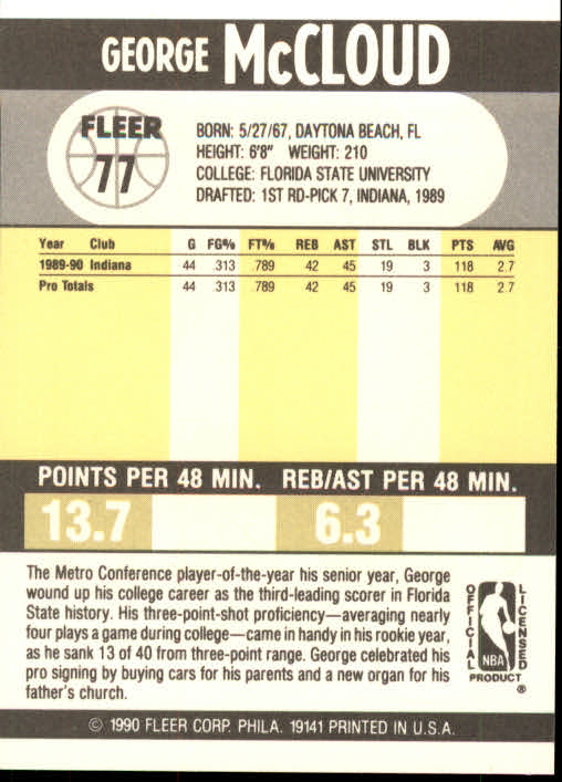 1990-91 Fleer Basketball Card Pick - Picture 151 of 393
