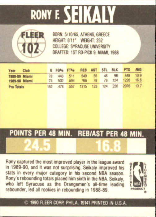 1990-91 Fleer Basketball Card Pick - Picture 201 of 393