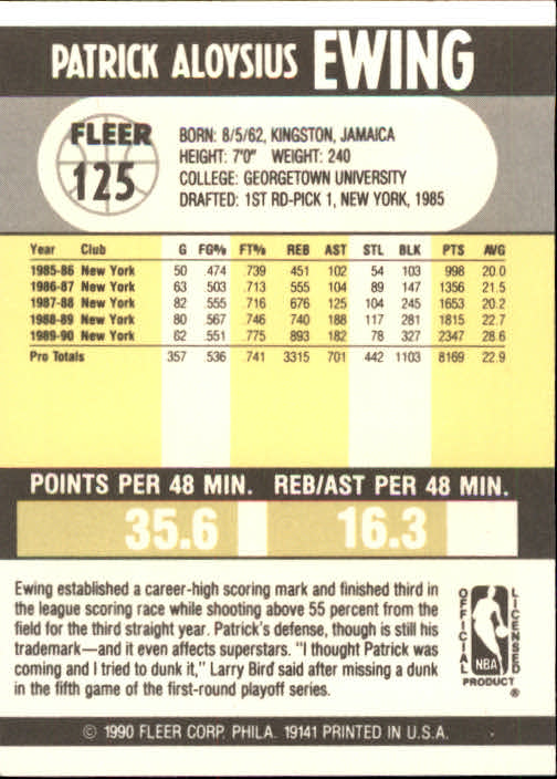 1990-91 Fleer Basketball Card Pick - Picture 247 of 393