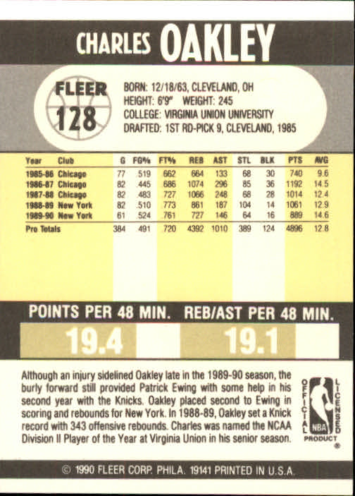 1990-91 Fleer Basketball Card Pick - Picture 253 of 393