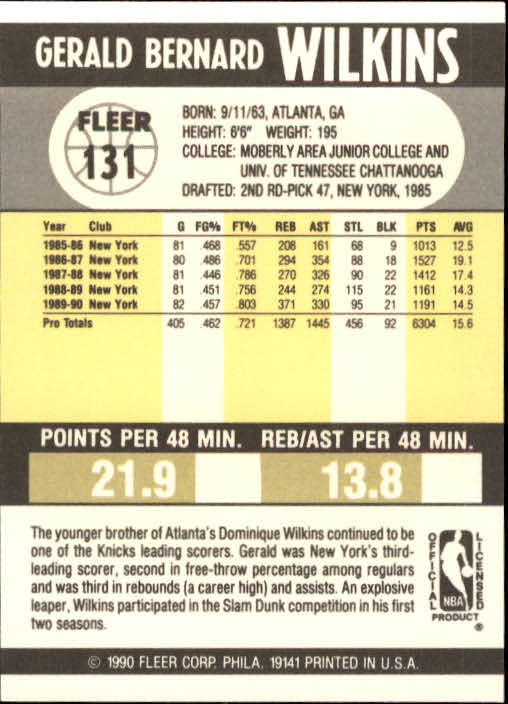 1990-91 Fleer Basketball Card Pick - Picture 259 of 393
