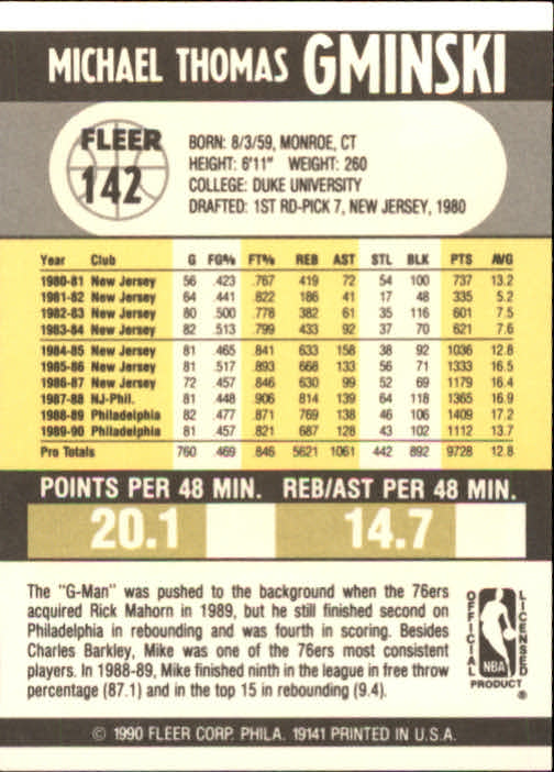 1990-91 Fleer Basketball Card Pick - Picture 281 of 393