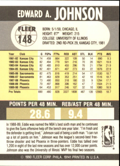 1990-91 Fleer Basketball Card Pick - Picture 293 of 393