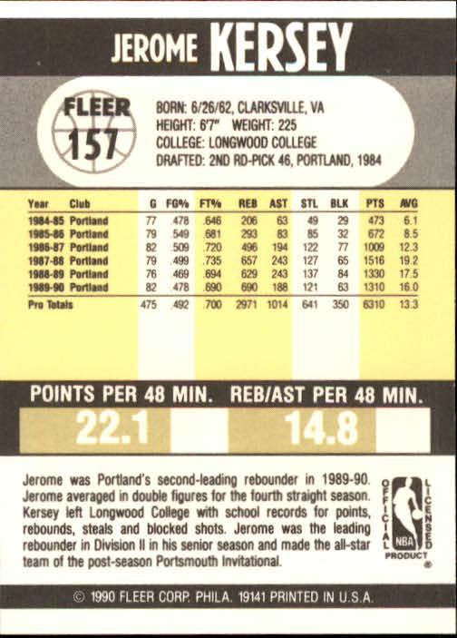 1990-91 Fleer Basketball Card Pick - Picture 311 of 393