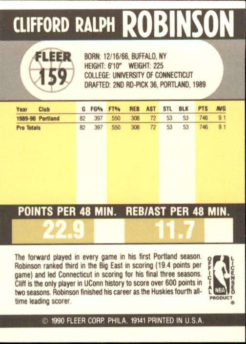 1990-91 Fleer Basketball Card Pick - Picture 315 of 393