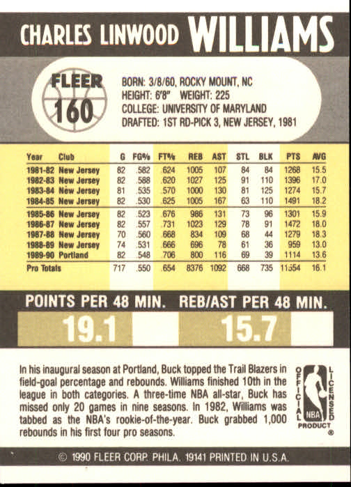 1990-91 Fleer Basketball Card Pick - Picture 317 of 393