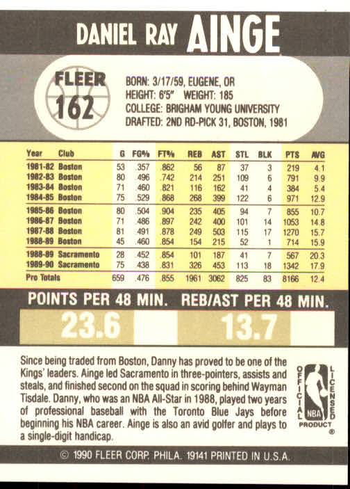 1990-91 Fleer Basketball Card Pick - Picture 321 of 393