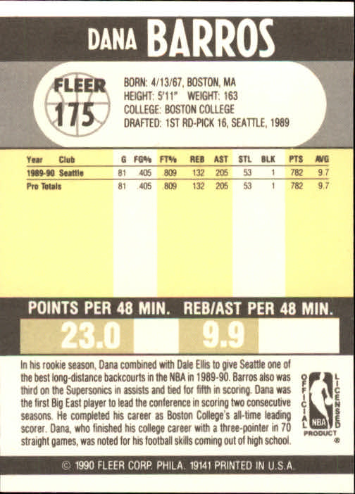 1990-91 Fleer Basketball Card Pick - Picture 347 of 393
