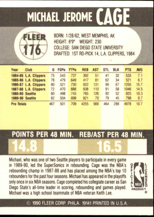 1990-91 Fleer Basketball Card Pick - Picture 349 of 393