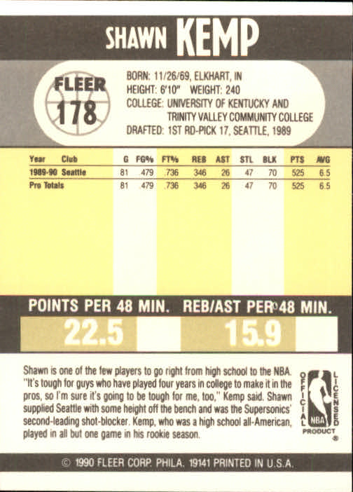 1990-91 Fleer Basketball Card Pick - Picture 353 of 393