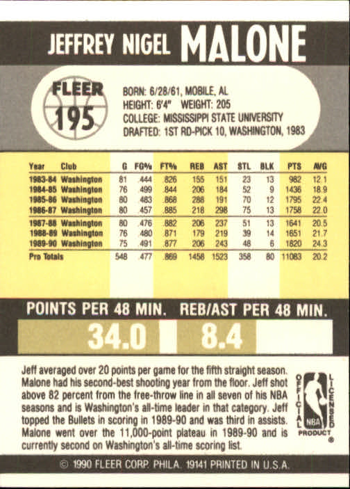 1990-91 Fleer Basketball Card Pick - Picture 387 of 393