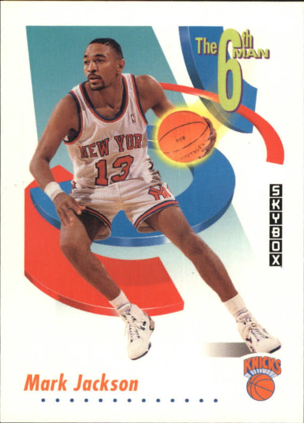 1991 92 SkyBox Basketball 449 Mark Jackson The 6th Man EBay