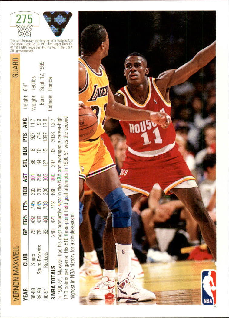 1991 92 nba upper deck