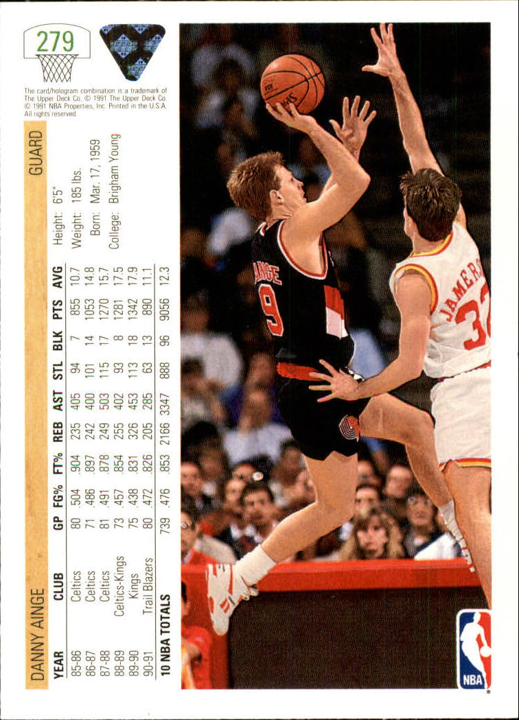 1991-92 Upper Deck Basketball Card Pick 251-500 - Picture 57 of 487