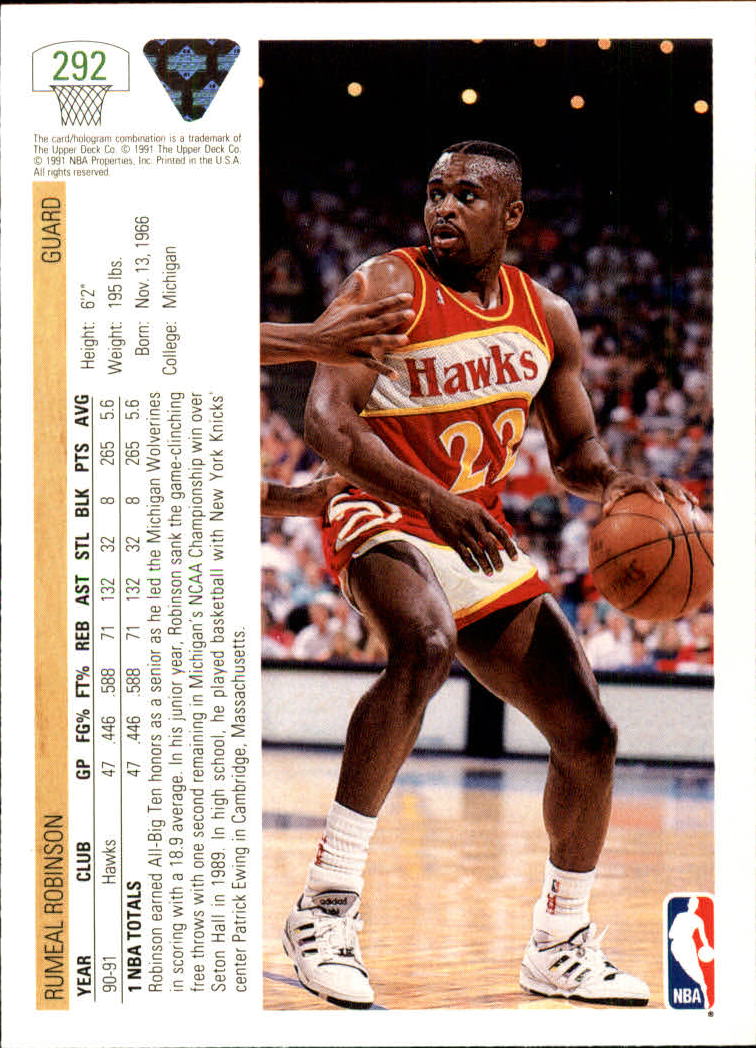 1991-1992-upper-deck-basketball-part-2-main-set-card-251-to-500-ebay