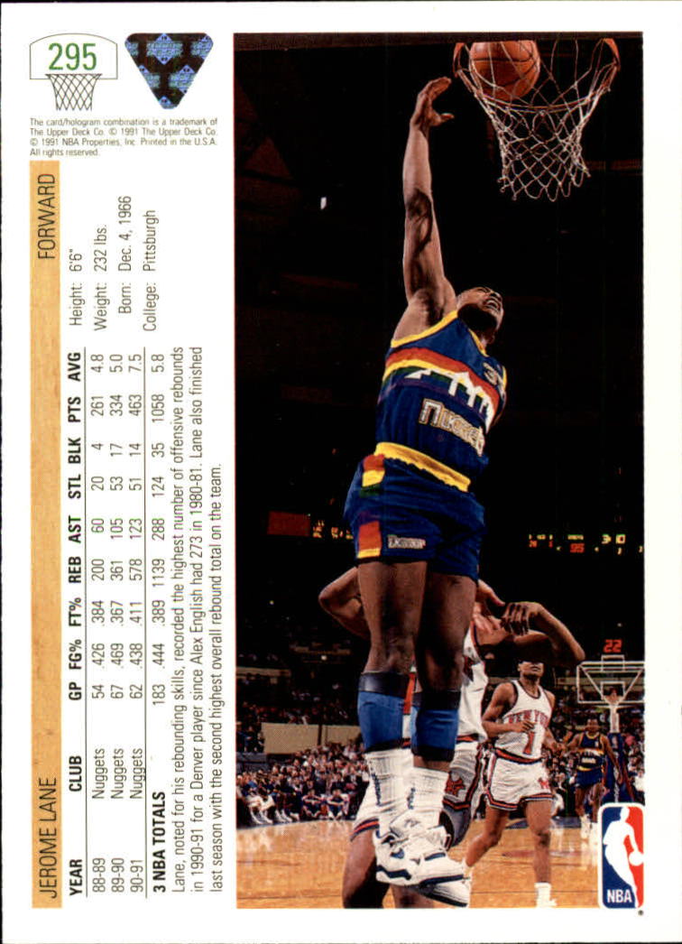 1991-92 Upper Deck Basketball Card Pick 251-500 - Picture 89 of 487