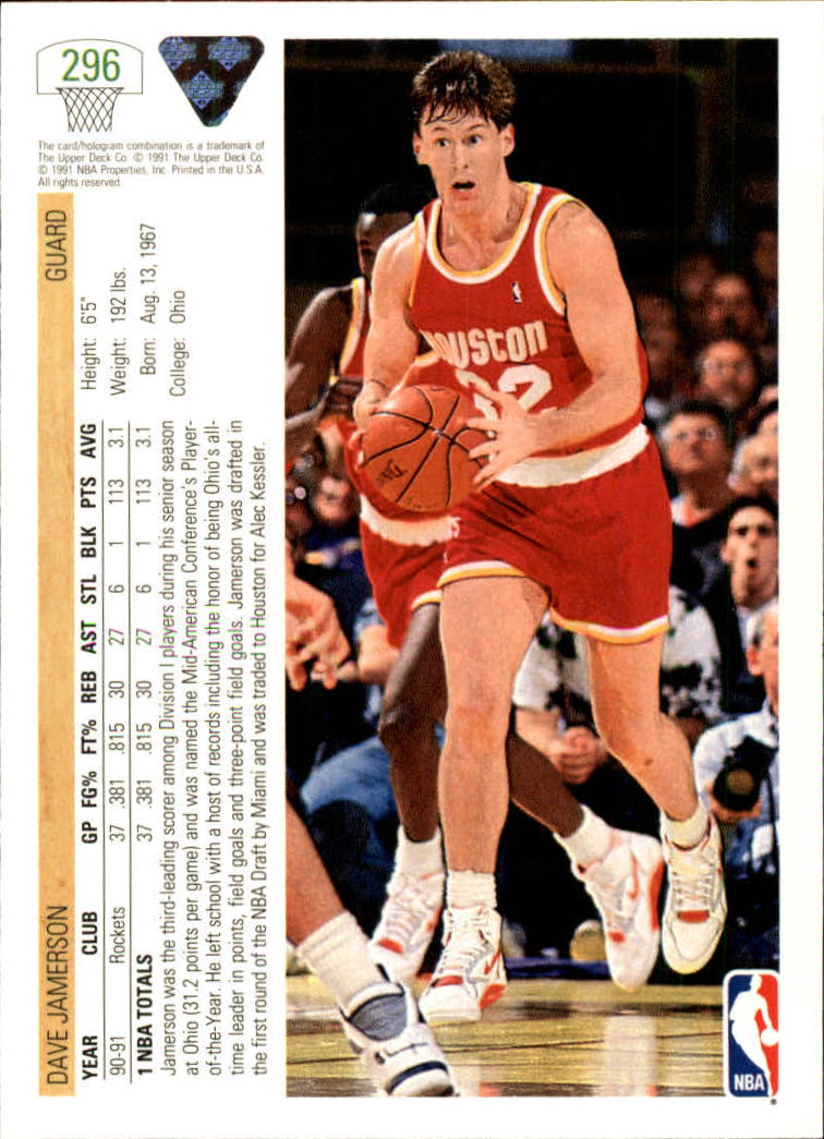 1991-92 Upper Deck Basketball Card Pick 251-500 - Picture 91 of 487