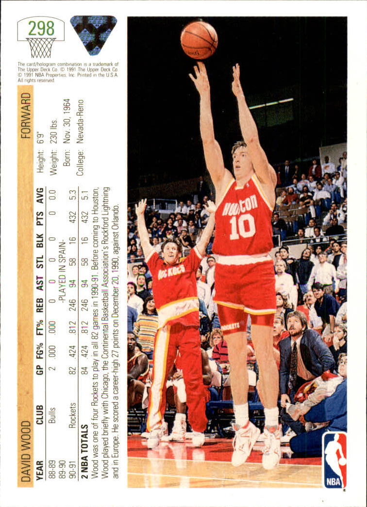 1991-92 Upper Deck Basketball Card Pick 251-500 - Picture 95 of 487