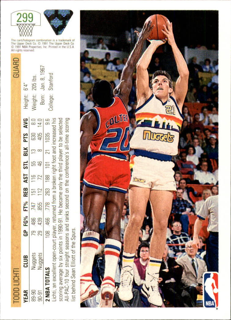 1991-92 Upper Deck Basketball Card Pick 251-500 - Picture 97 of 487