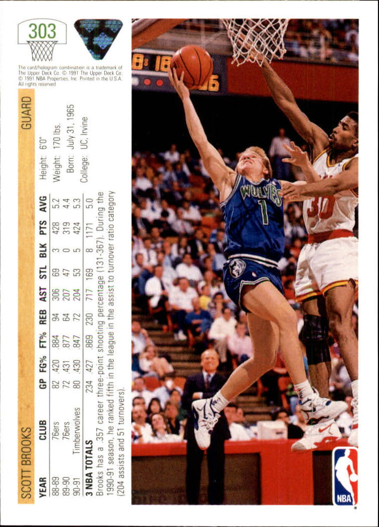 1991-92 Upper Deck Basketball Card Pick 251-500 - Picture 105 of 487
