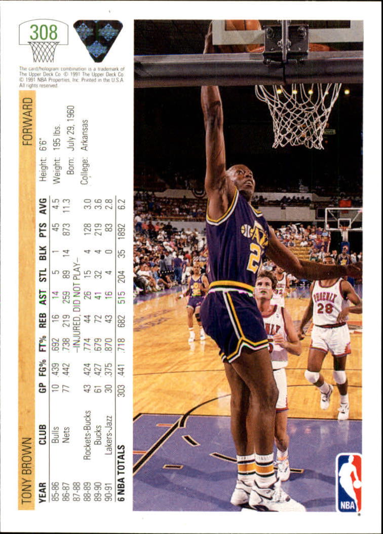 1991-92 Upper Deck Basketball Card Pick 251-500 - Picture 115 of 487