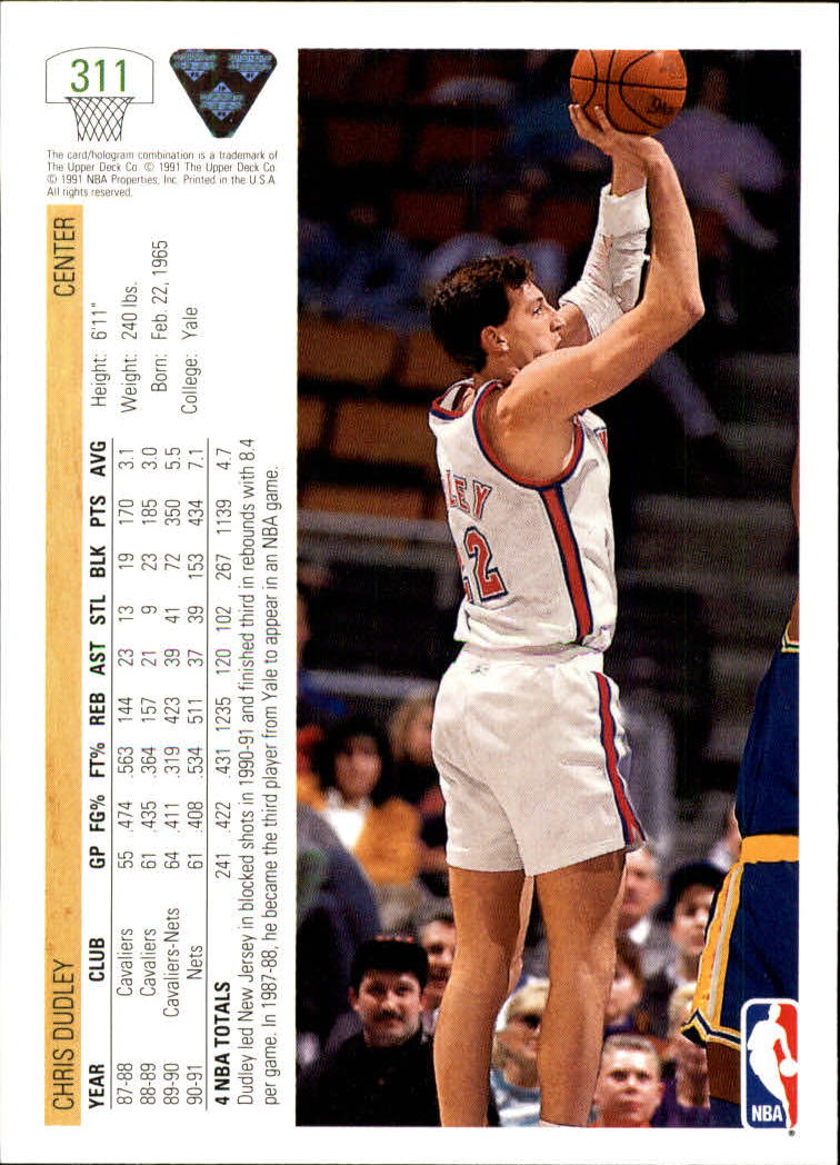 1991-92 Upper Deck Basketball Card Pick 251-500 - Picture 121 of 487