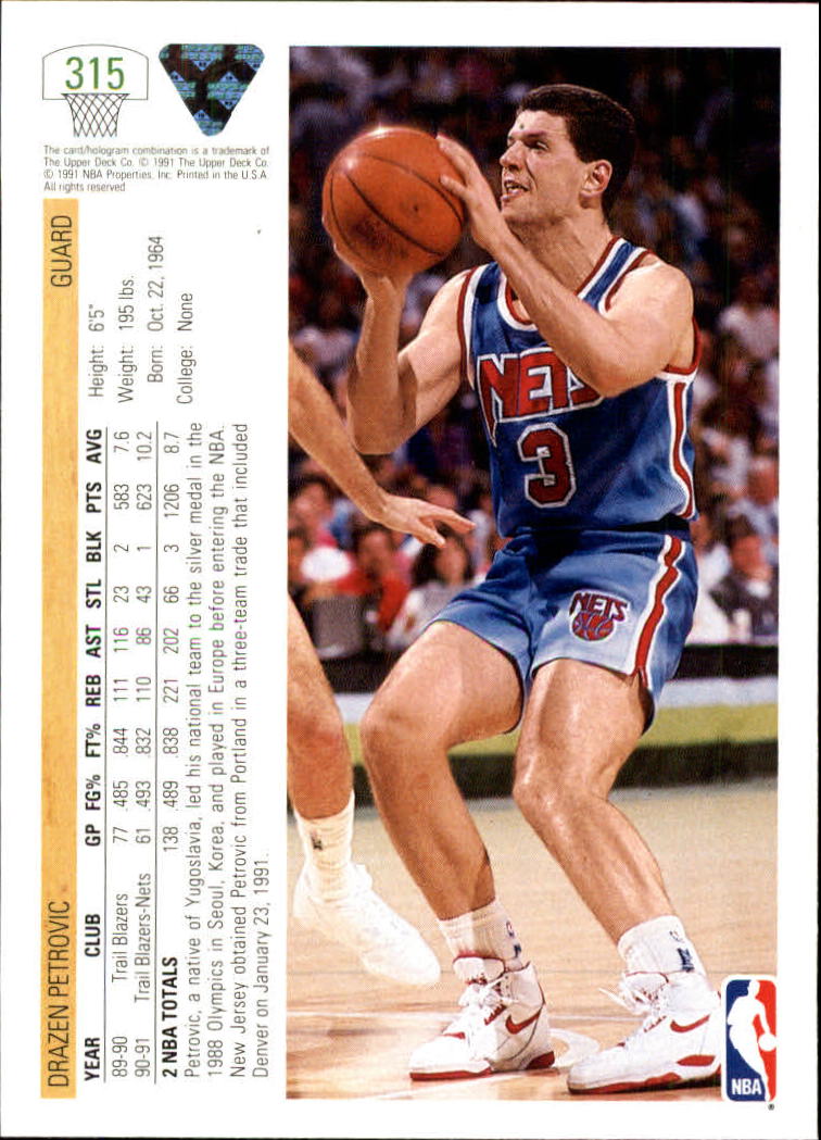 1991-92 Upper Deck Basketball Card Pick 251-500 - Picture 129 of 487