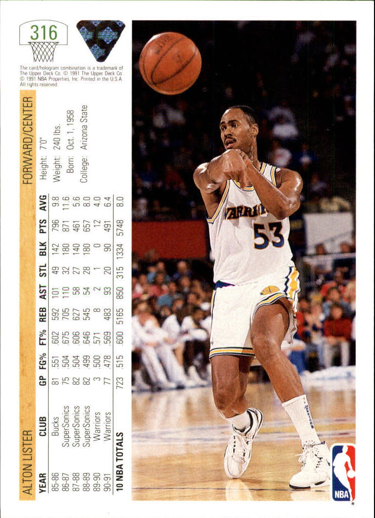 1991-92 Upper Deck Basketball Card Pick 251-500 - Picture 131 of 487