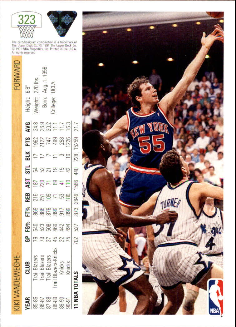 1991-92 Upper Deck Basketball Card Pick 251-500 - Picture 145 of 487
