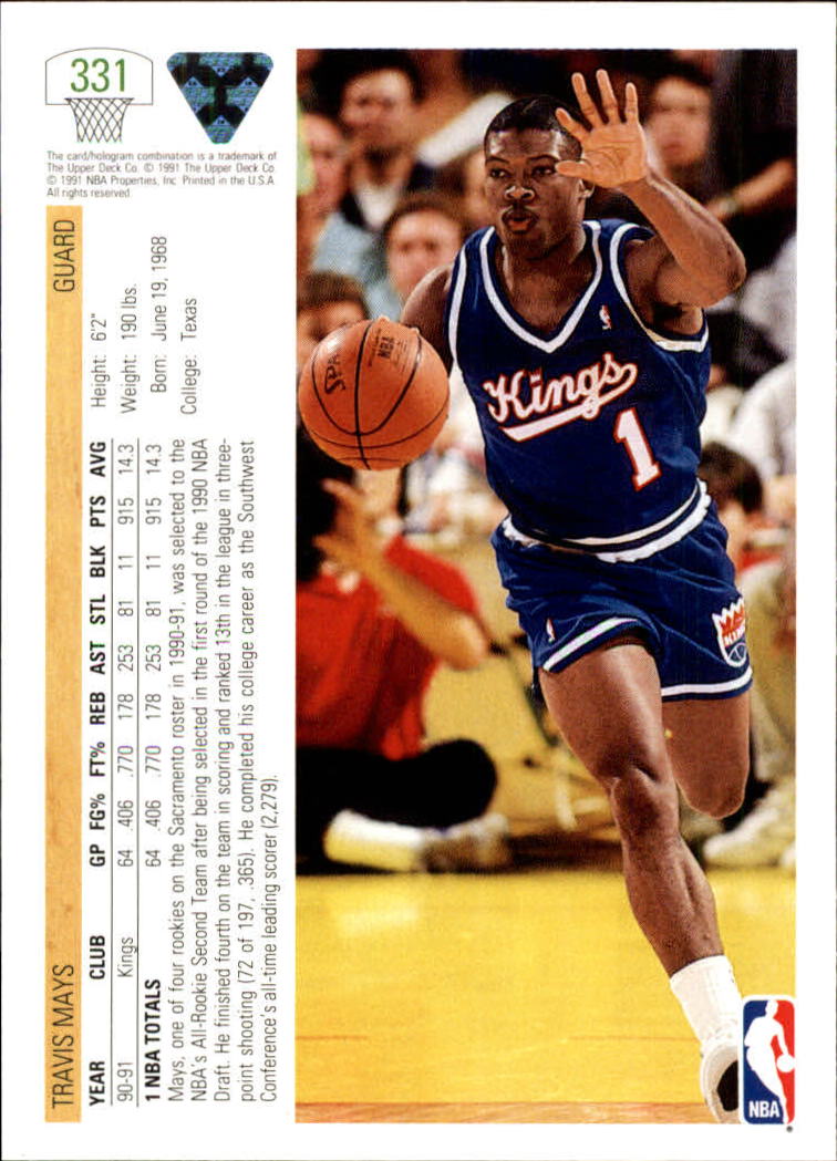 1991-92 Upper Deck Basketball Card Pick 251-500 - Picture 161 of 487