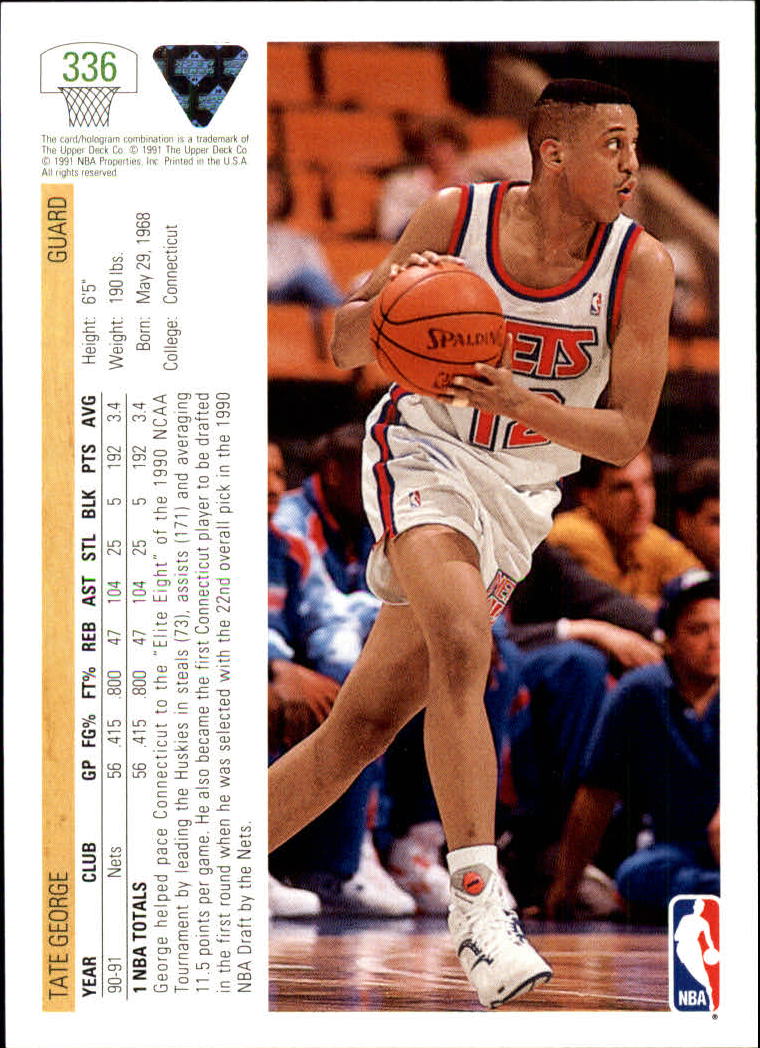 1991-92 Upper Deck Basketball Card Pick 251-500 - Picture 171 of 487