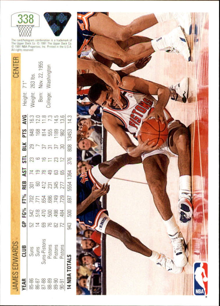 1991-92 Upper Deck Basketball Card Pick 251-500 - Picture 175 of 487