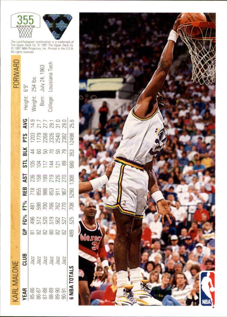 1991-92 Upper Deck Basketball Card Pick 251-500 - Picture 209 of 487