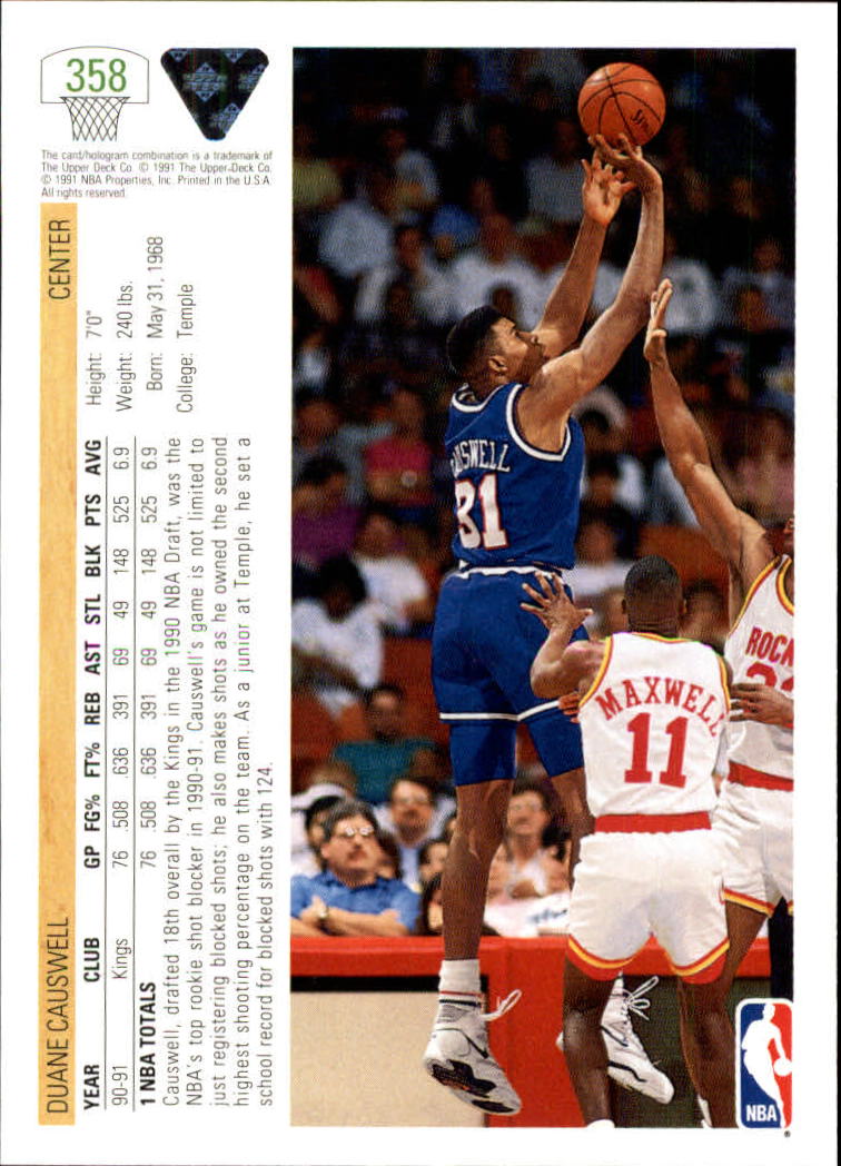 1991-92 Upper Deck Basketball Card Pick 251-500 - Picture 215 of 487