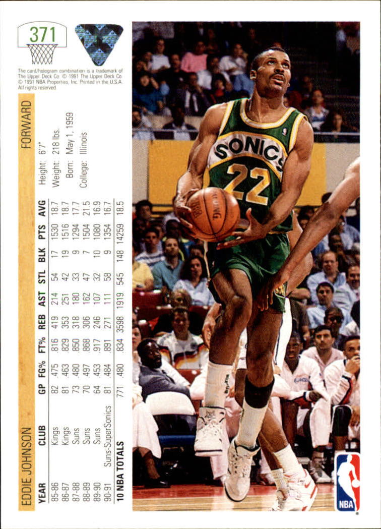 1991-92 Upper Deck Basketball Card Pick 251-500 - Picture 241 of 487