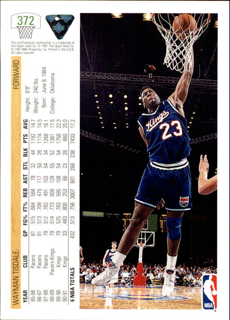 1991-92 Upper Deck Basketball Card Pick 251-500 - Picture 243 of 487