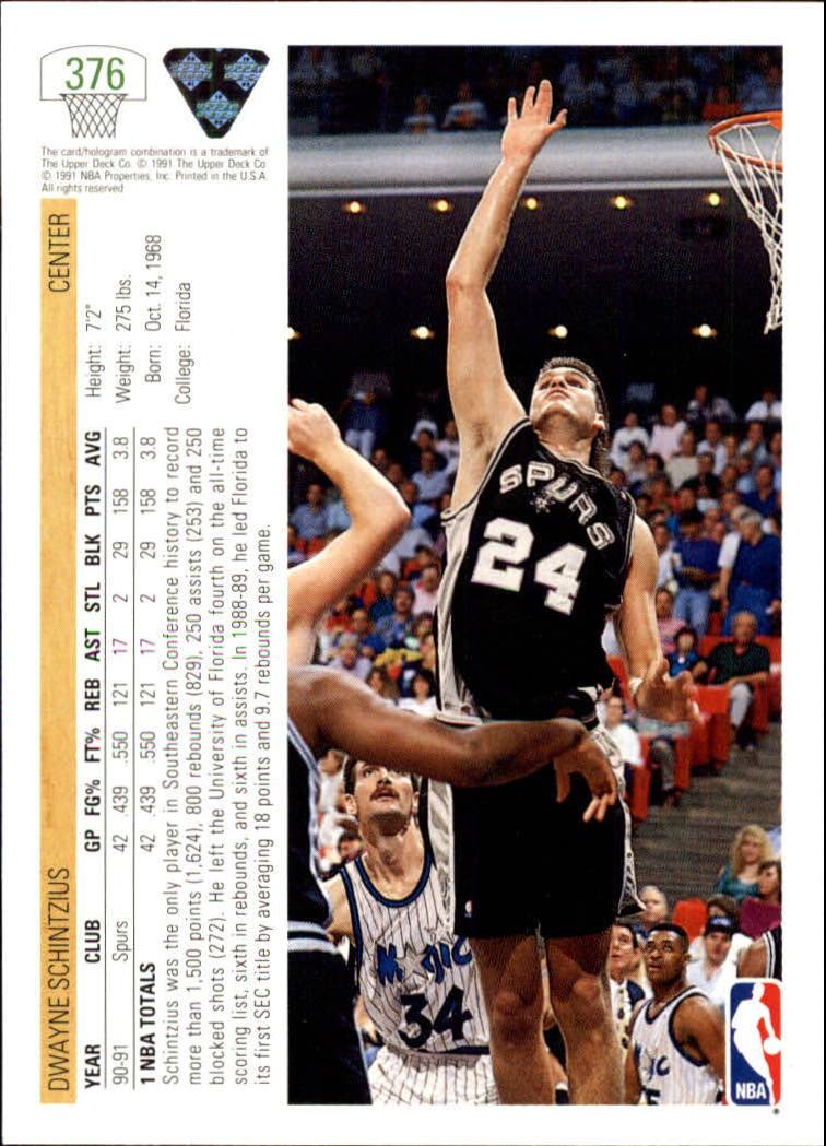1991-92 Upper Deck Basketball Card Pick 251-500 - Picture 251 of 487