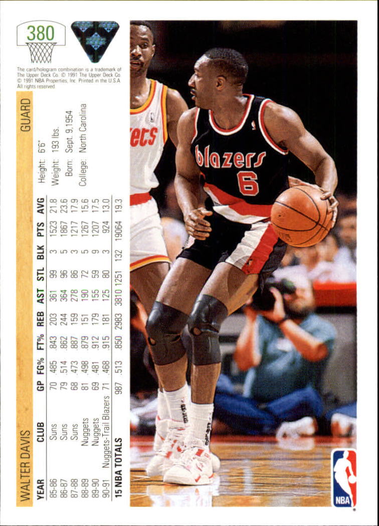1991-92 Upper Deck Basketball Card Pick 251-500 - Picture 259 of 487
