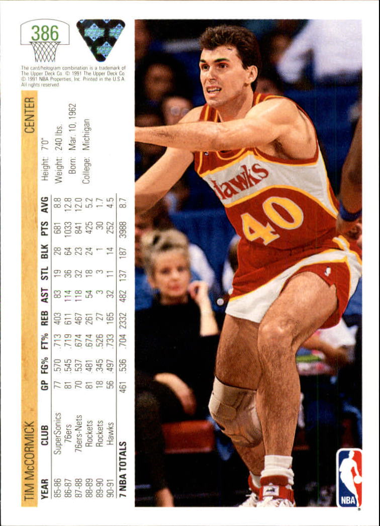 1991-92 Upper Deck Basketball Card Pick 251-500 - Picture 271 of 487