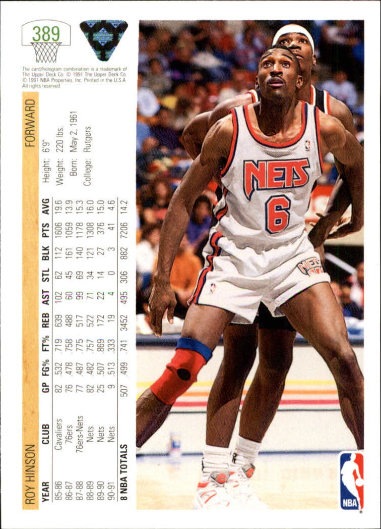 1991-92 Upper Deck Basketball Card Pick 251-500 - Picture 277 of 487