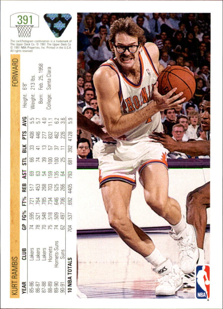 1991-92 Upper Deck Basketball Card Pick 251-500 - Picture 281 of 487