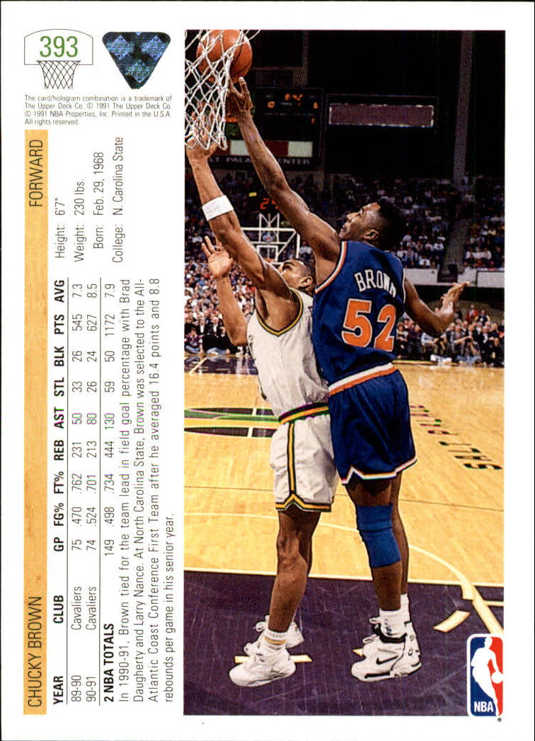 1991-92 Upper Deck Basketball Card Pick 251-500 - Picture 285 of 487