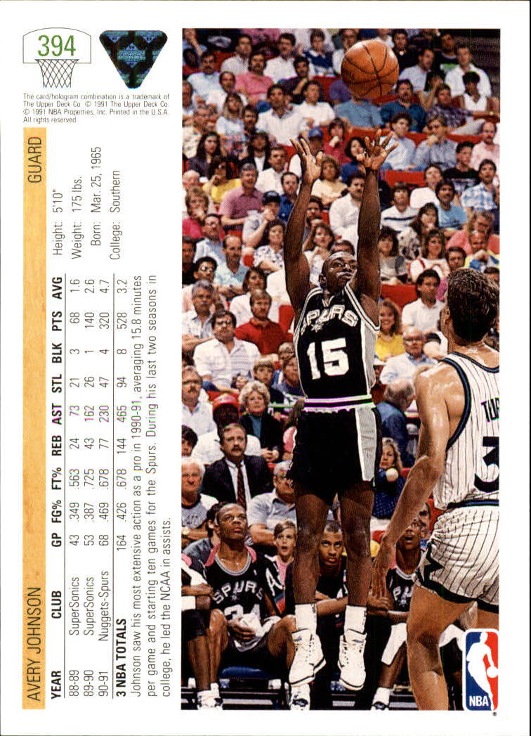1991-92 Upper Deck Basketball Card Pick 251-500 - Picture 287 of 487