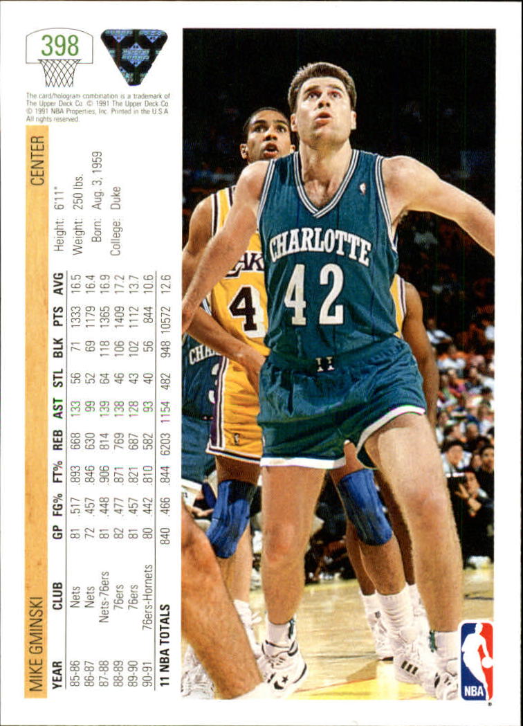 1991-92 Upper Deck Basketball Card Pick 251-500 - Picture 295 of 487
