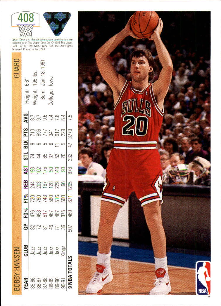 1991-92 Upper Deck Basketball Card Pick 251-500 - Picture 315 of 487