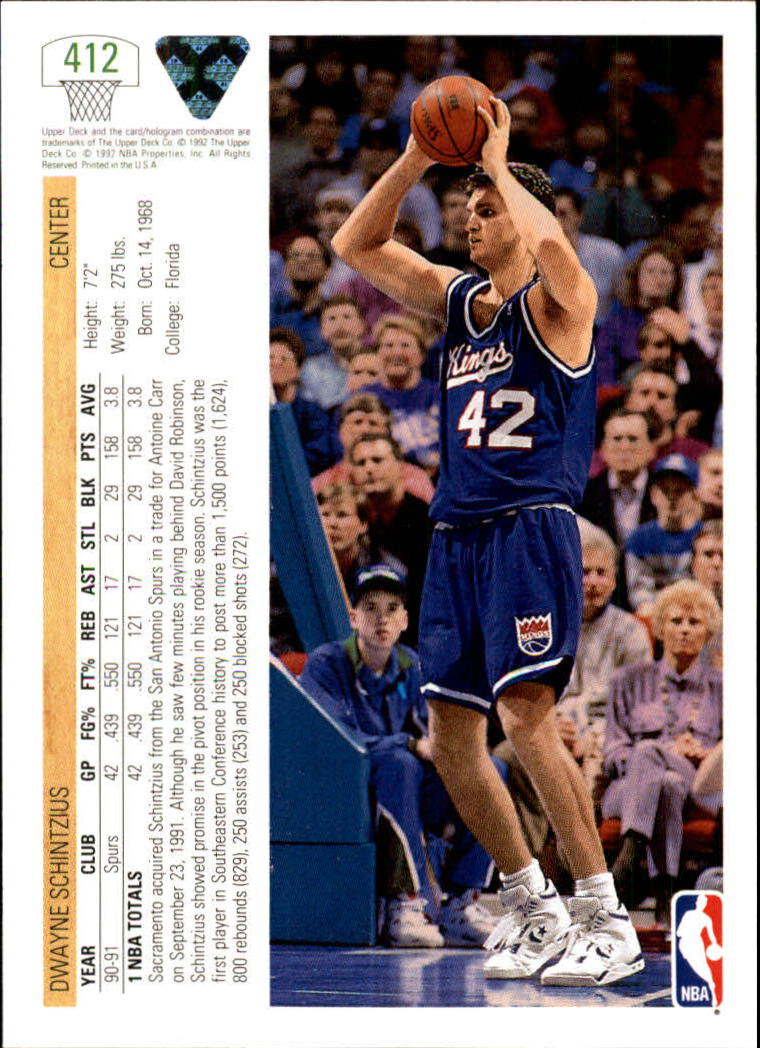1991-92 Upper Deck Basketball Card Pick 251-500 - Picture 323 of 487