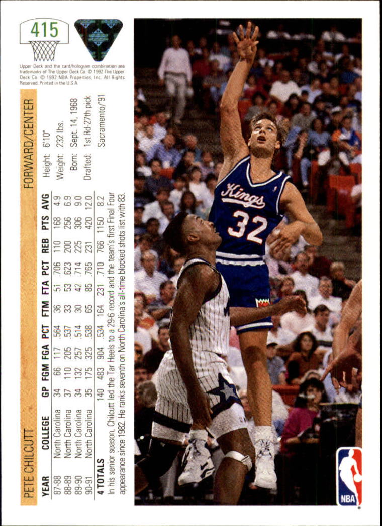 1991-92 Upper Deck Basketball Card Pick 251-500 - Picture 329 of 487